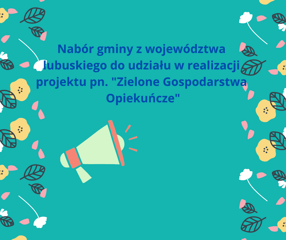 Zaproszenie do udziału w projekcie - uzupełniający nabór gmin