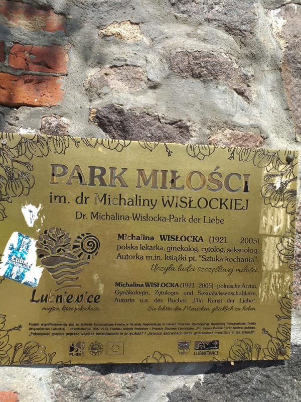 Park Miłości im. Michaliny Wisłockiej