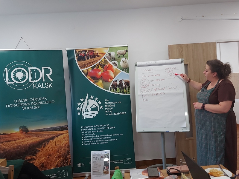 Cykl pokazów przetwórczych w formie warsztatów: wędliniarskie, serowarskie, piekarskie - listopad, grudzień 2025 r.