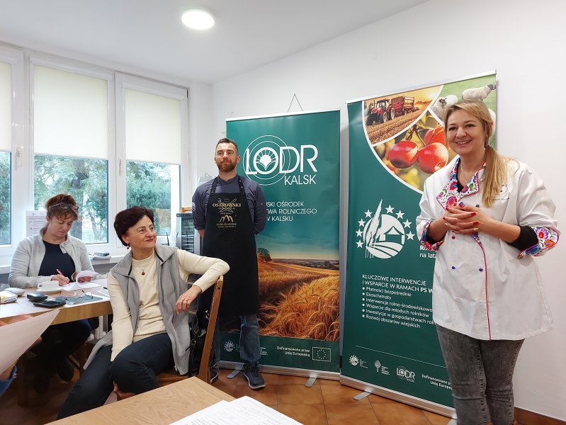 Cykl pokazów przetwórczych w formie warsztatów: wędliniarskie, serowarskie, piekarskie - listopad, grudzień 2025 r.