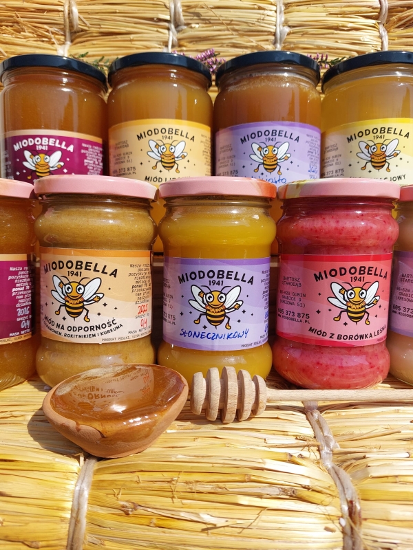 Miodobella - Tradycyjne Miody - Pasieka Franciszka, powiat krośnieński