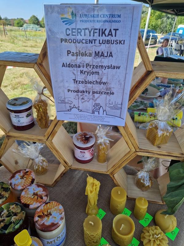 Pasieka MAJA - Aldona i Przemysław Kryjom, powiat zielonogórski