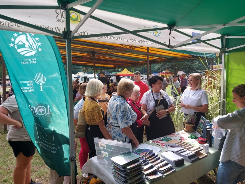 Stoiska informacyjno-promocyjne PS WPR 2023-2027 - Targi Rolnicze wrzesień 2025 r.