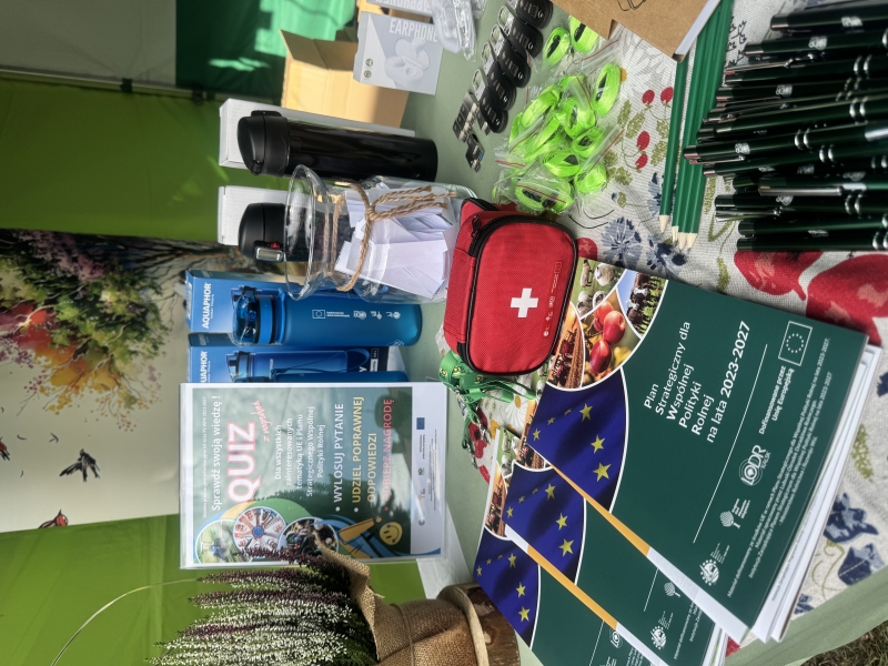 Stoiska informacyjno-promocyjne PS WPR 2023-2027 - Targi Rolnicze wrzesień 2025 r.