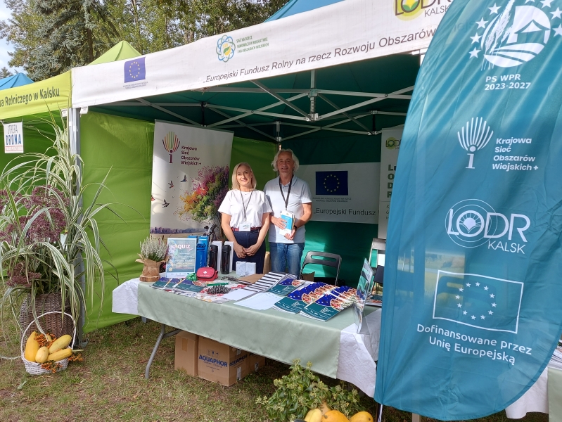 Stoiska informacyjno-promocyjne PS WPR 2023-2027 - Targi Rolnicze wrzesień 2025 r.