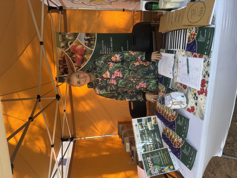 Stoiska informacyjno-promocyjne PS WPR 2023-2027 - Targi Rolnicze wrzesień 2025 r.