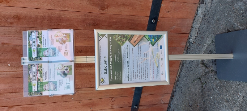 Szkolenia z uproszczonych metod uprawy roślin - 4 i 5.09.2025 r.