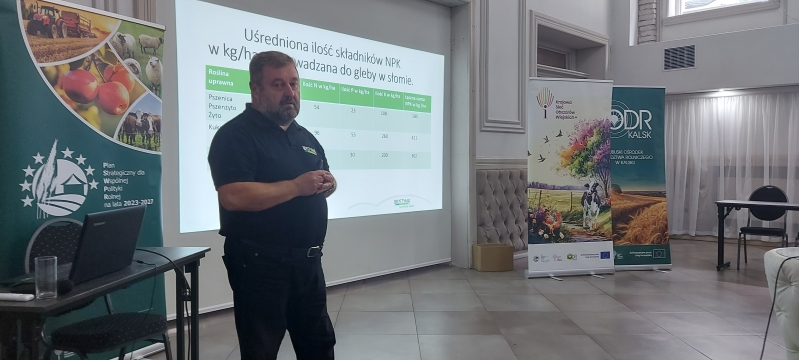 Szkolenia z uproszczonych metod uprawy roślin - 4 i 5.09.2025 r.