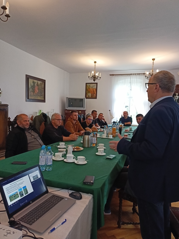Trzecie spotkanie w ramach demonstracji nowoczesne technologie chowu  i hodowli bydła ras mięsnych