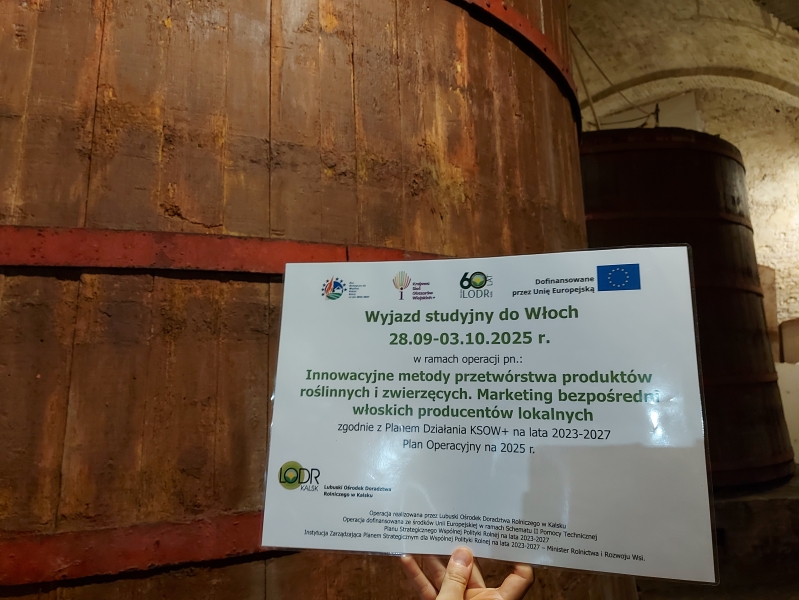 Wyjazd studyjny do Włoch 28.09-03.10.2025 r.