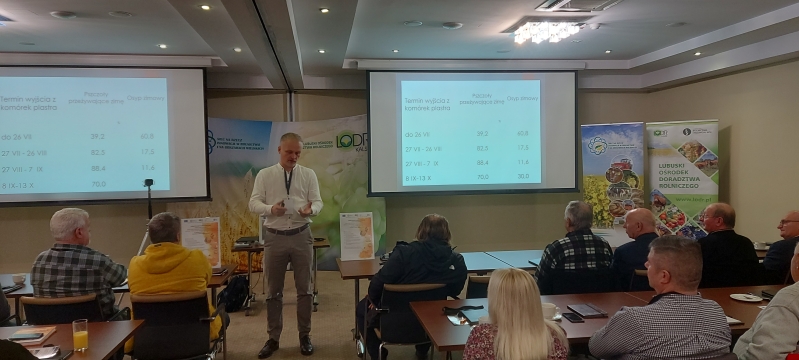 Innowacyjne rozwiązania wspierające rozwój gospodarki pasiecznej. Wykorzystanie i przetwórstwo produktów pszczelich -  24 -27.10.2023 r.