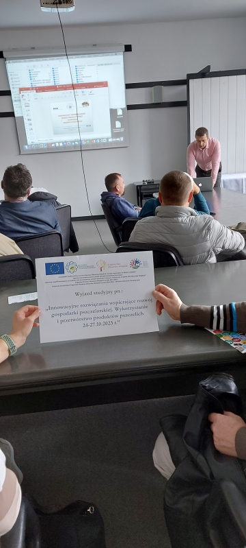 Innowacyjne rozwiązania wspierające rozwój gospodarki pasiecznej. Wykorzystanie i przetwórstwo produktów pszczelich -  24 -27.10.2023 r.