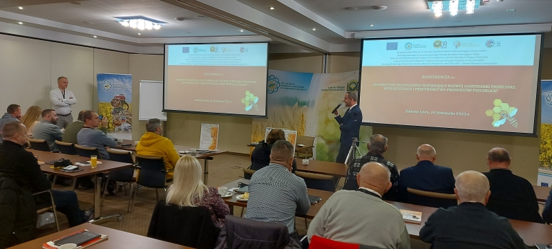 Innowacyjne rozwiązania wspierające rozwój gospodarki pasiecznej. Wykorzystanie i przetwórstwo produktów pszczelich -  24 -27.10.2023 r.