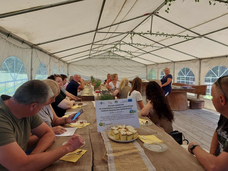 Wyjazd studyjny do województwa kujawsko-pomorskiego szlakiem gospodarstw opiekuńczych 30.06 - 01.07.2025 r.