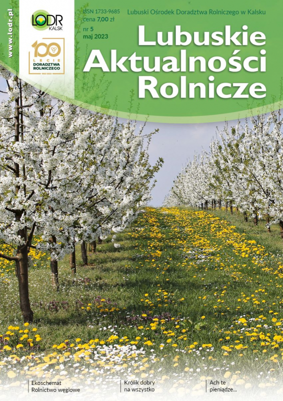 Lubuskie Aktualności Rolnicze - maj 2023