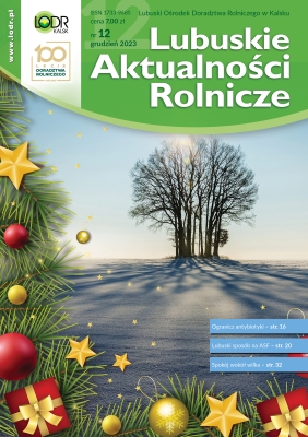 Lubuskie Aktualności Rolnicze - grudzień 2023/styczeń 2024