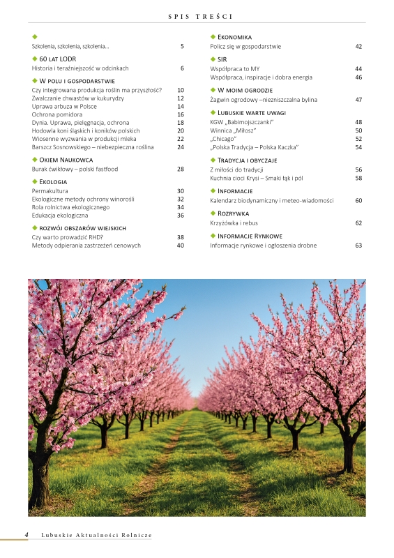 Lubuskie Aktualności Rolnicze - maj 2025