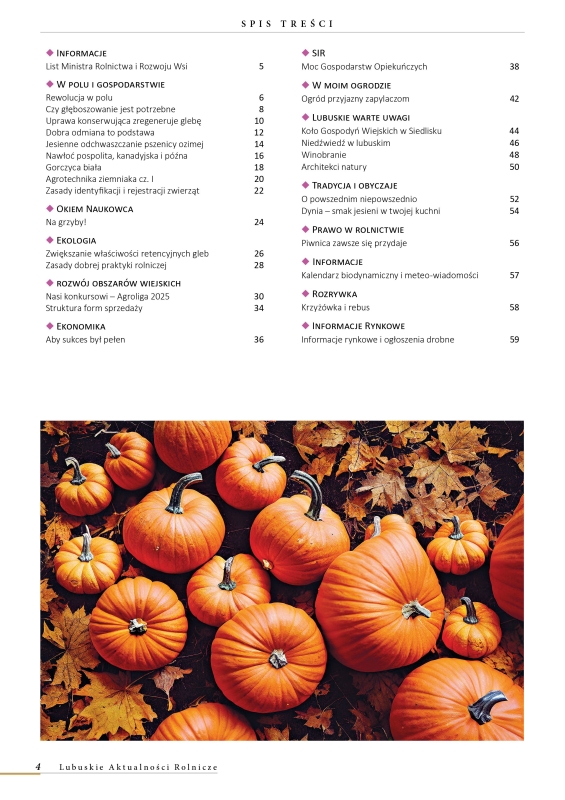 Lubuskie Aktualności Rolnicze - wrzesień 2025