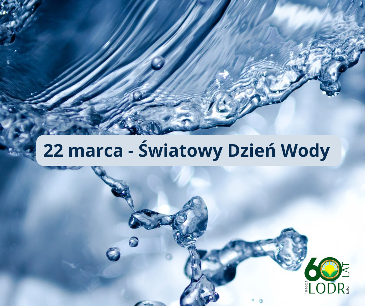22 marca - Światowy Dzień Wody