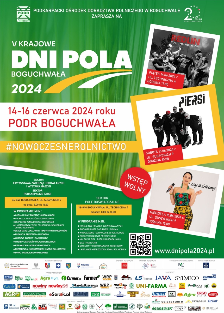 Bądź częścią niezwykłego Wydarzenia - V Krajowe Dni Pola Boguchwała 2024!