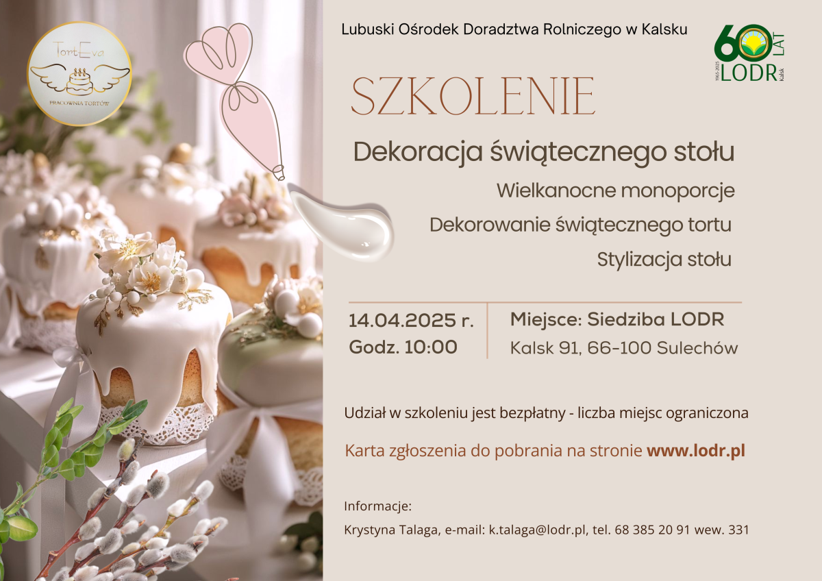 Dekoracja świątecznego stołu