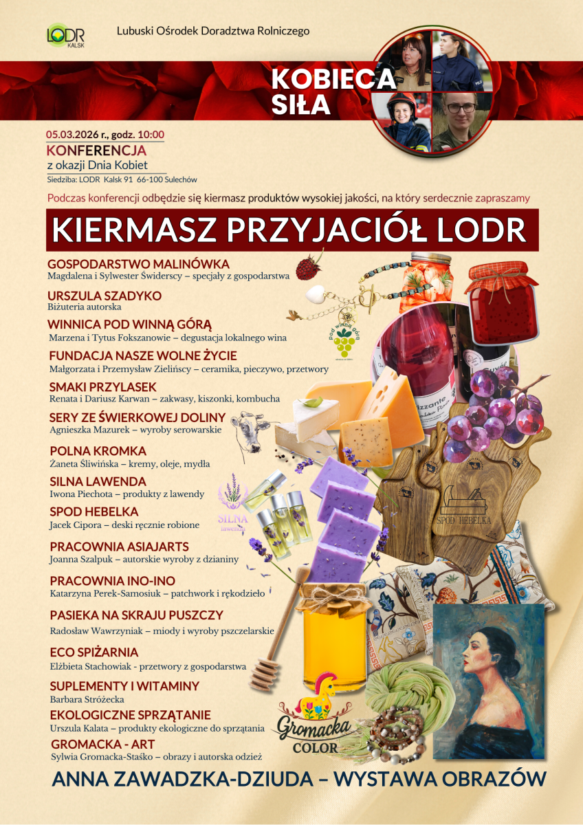 Kobieca siła - Konferencja z okazji Dnia Kobiet