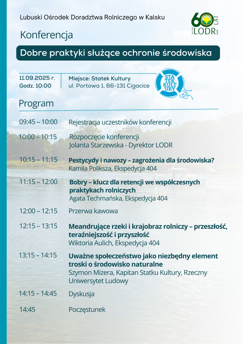 Konferencja - Dobre praktyki służące ochronie środowiska