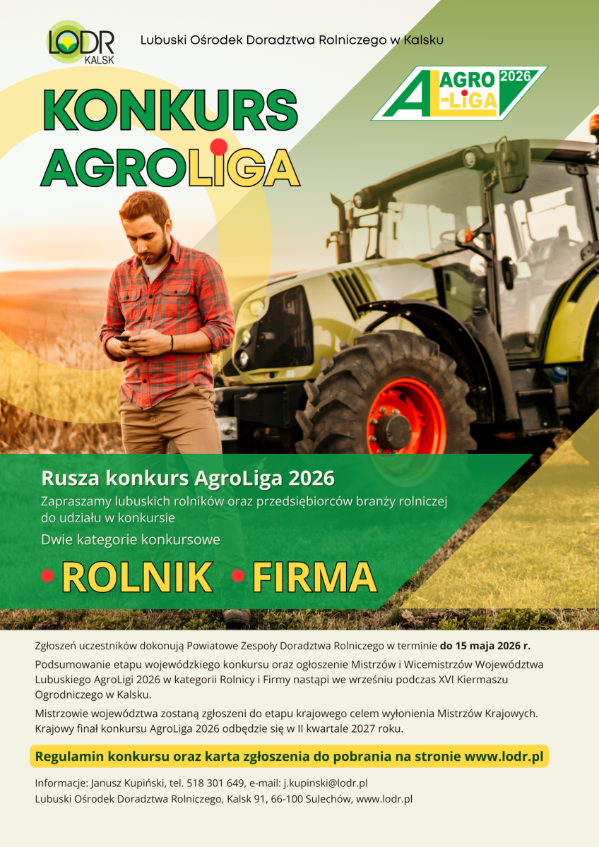 Konkurs AgroLiga 2026