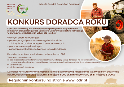 Konkurs ,,Doradca roku"