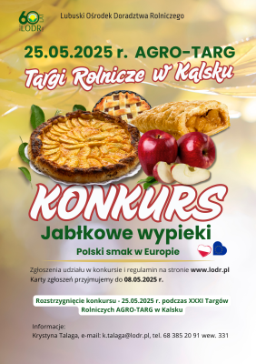 KONKURS Jabłkowe wypieki - Kalsk