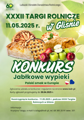 Konkurs Jabłkowe wypieki - polski smak w Europie