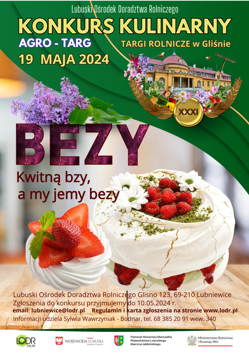 Konkurs kulinarny pn. Kwitną bzy, a my jemy bezy.