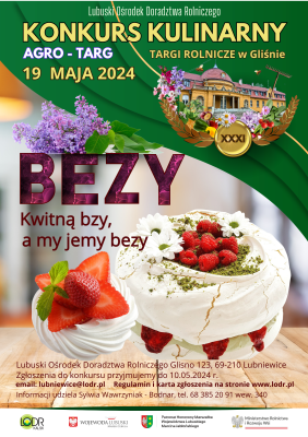 Konkurs kulinarny pn. Kwitną bzy, a my jemy bezy.