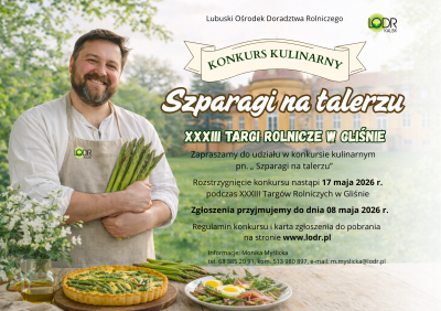 Konkurs kulinarny - Szparagi na talerzu - Glisno 