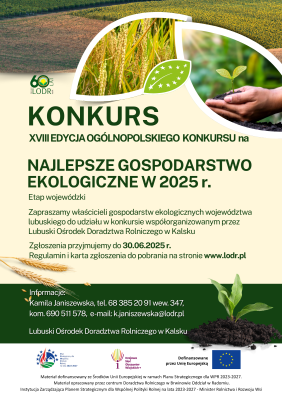 Konkurs na Najlepsze Gospodarstwo Ekologiczne