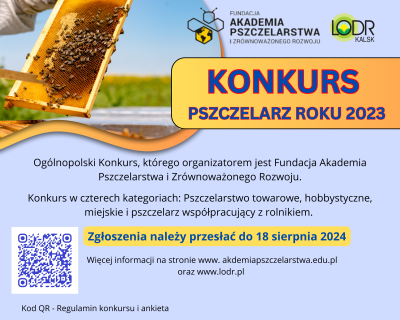 Konkurs PSZCZELARZ ROKU 2023