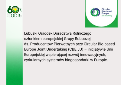 LODR członkiem europejskiej Grupy Roboczej ds. Producentów Pierwotnych przy CBE JU!