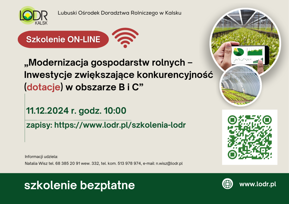 Inwestycje zwiększające konkurencyjność w obszarze B i C