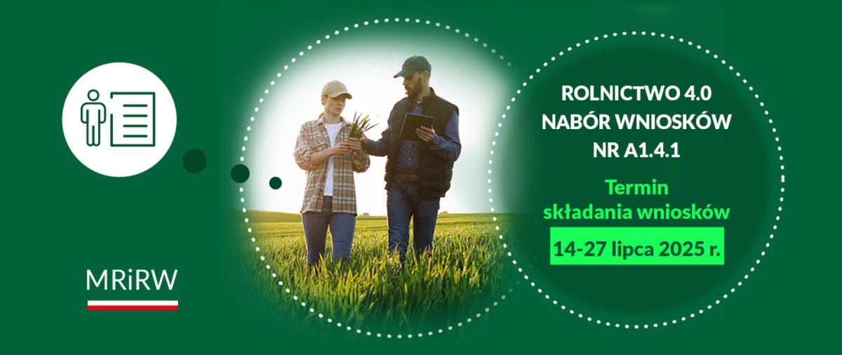 Nabór w ramach KPO - Rolnictwo 4.0 (II nabór)