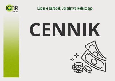Nowy Cennik LODR w Kalsku