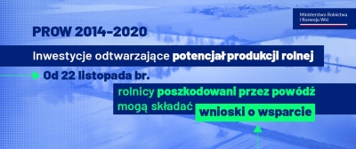 Popowodziowe wsparcie dla rolników