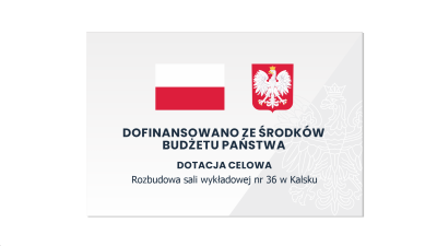 Rozbudowa sali wykładowej nr 36 w Kalsku