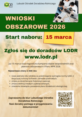 Rusza kampania dopłat bezpośrednich oraz płatności obszarowych 