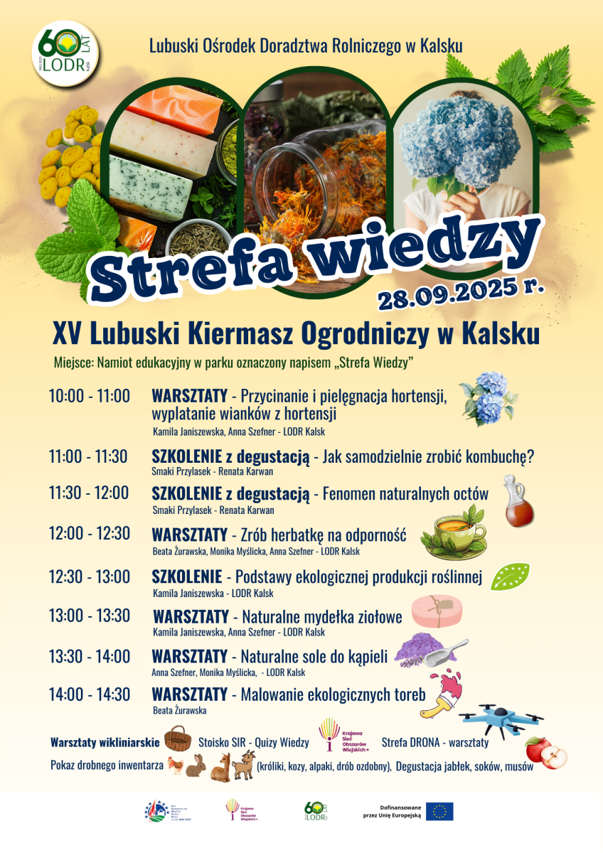 Strefa Wiedzy - XV Lubuski Kiermasz Ogrodniczy w Kalsku