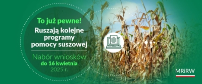 Susza 2024: można składać wnioski o pomoc finansową