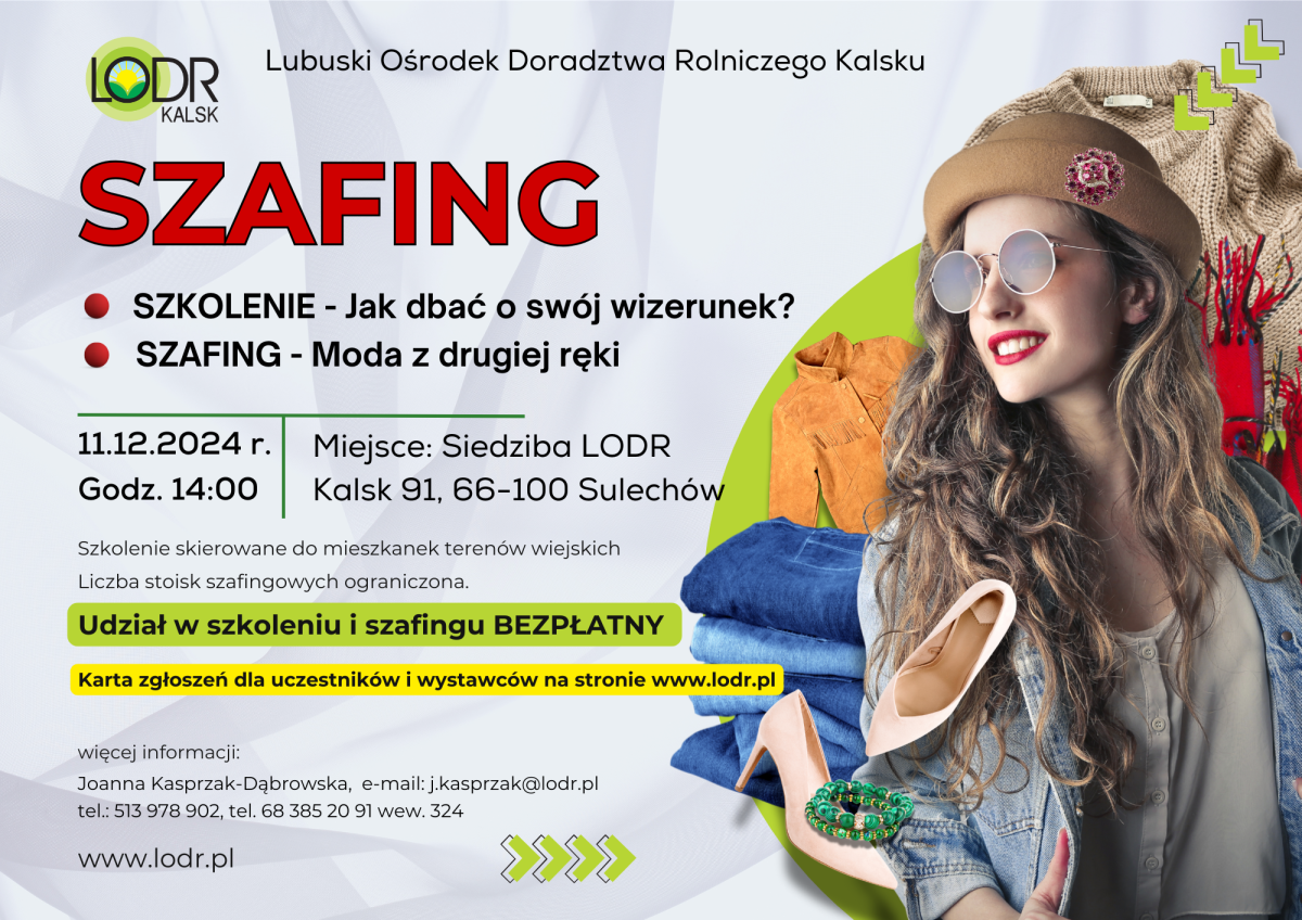 Szafing - Jak dbać o wizerunek ?