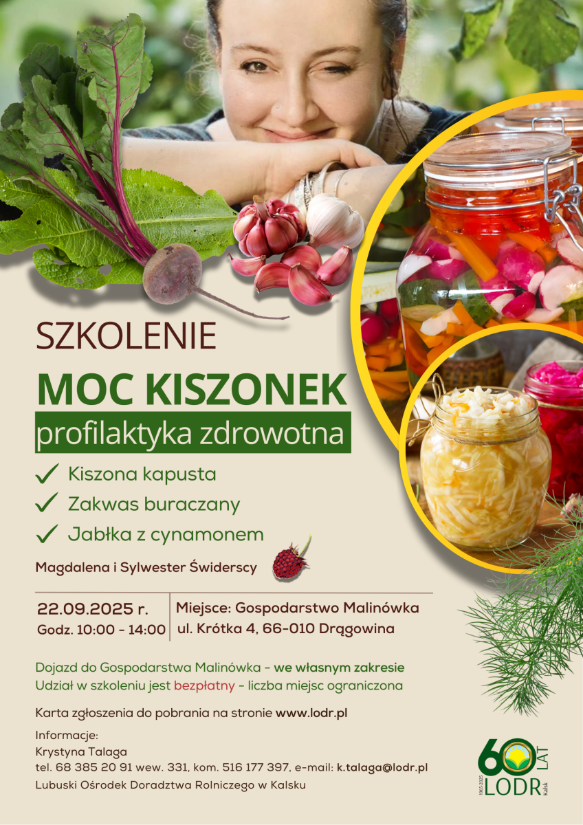 Szkolenie - MOC KISZONEK