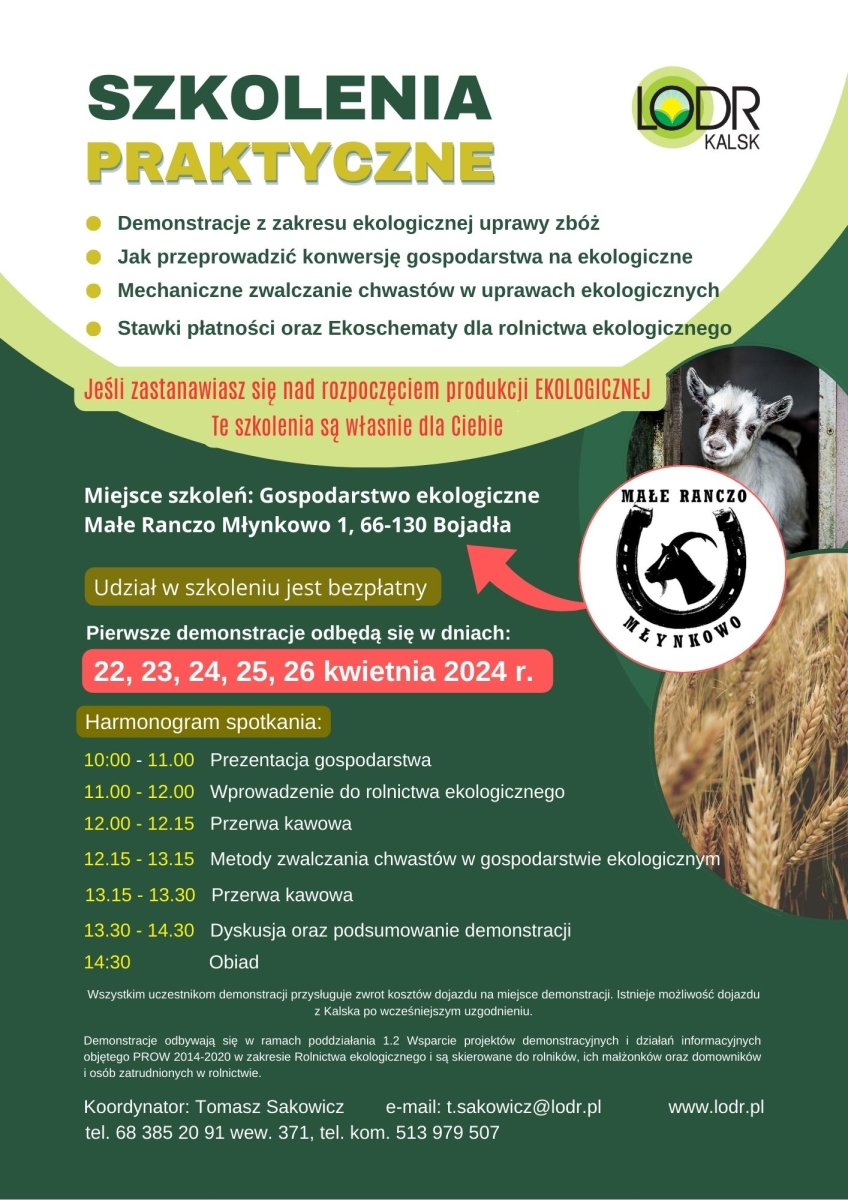 Szkolenia praktyczne