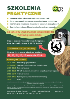 Szkolenia praktyczne