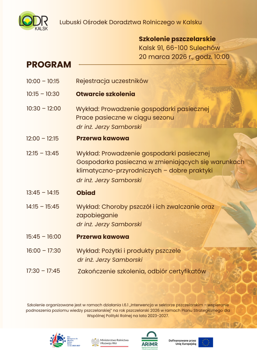 szkolenie pszczelarskie